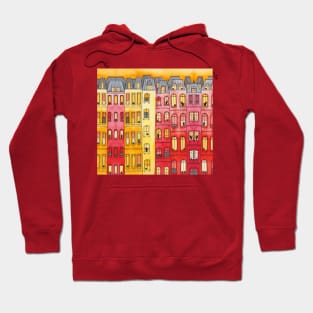 The Cats Sunset Townhouses Hoodie